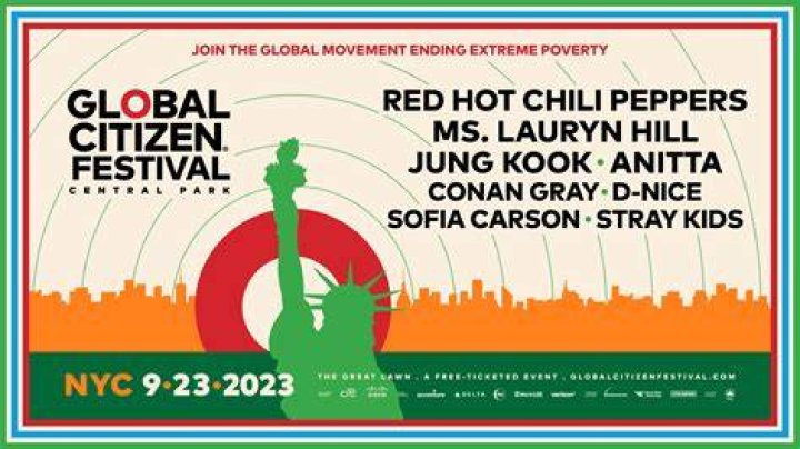 2023 Global Citizen Festival in New York