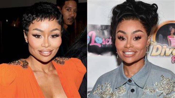 A Split Image of Blac Chyna and Rob Kardashian