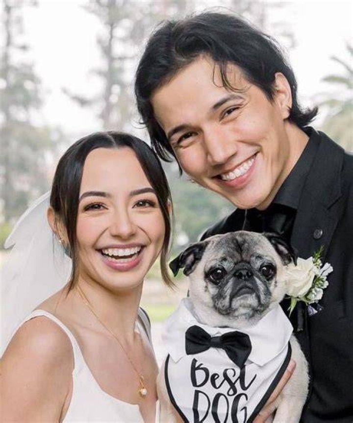 Aaron Burriss with his girlfriend