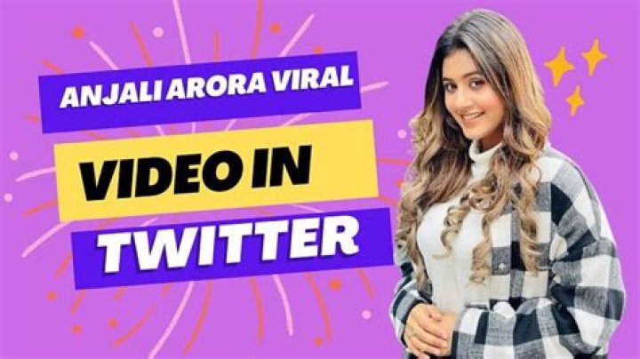 
Anjali Arora Viral Video on Twitter, Reddit and Youtube 