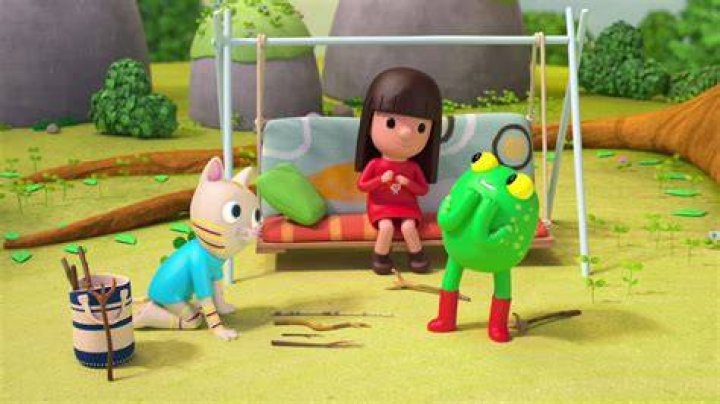 Anna with her friends