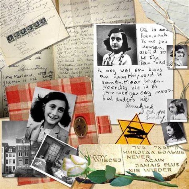 anne frank scrapbook house