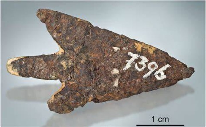 Arrowhead Made From Meteorite