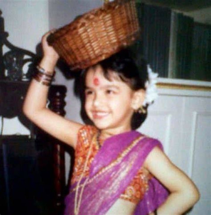 Ayesha Kanga childhood image