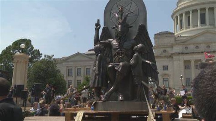 Baphomet Statue In Arkansas