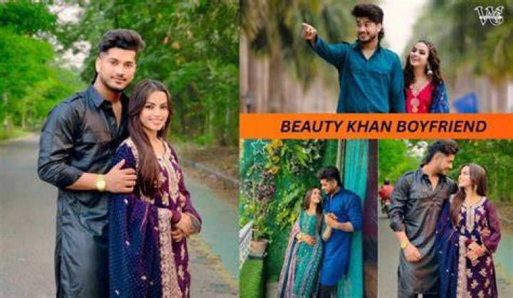 Beauty Khan with her boyfriend Arbaz Mallick