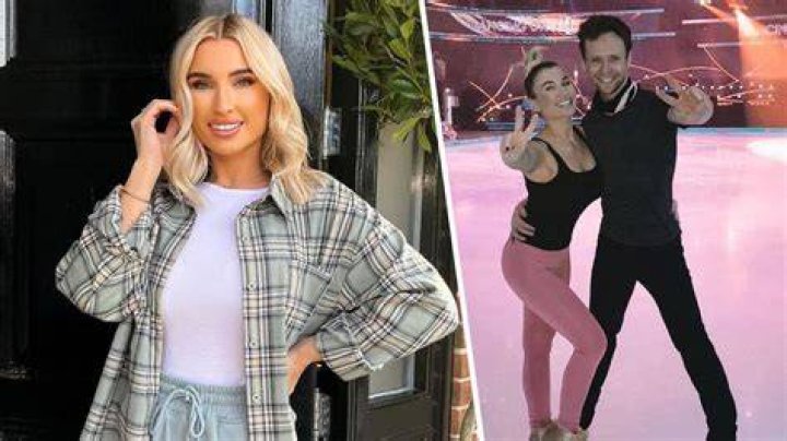 Billie Faiers competed Dancing on Ice alongside Mark Hanretty