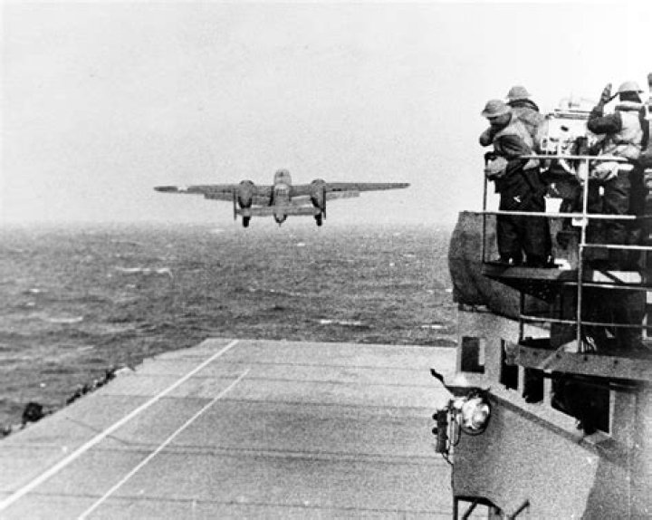 Bomber Launching Doolittle Raid