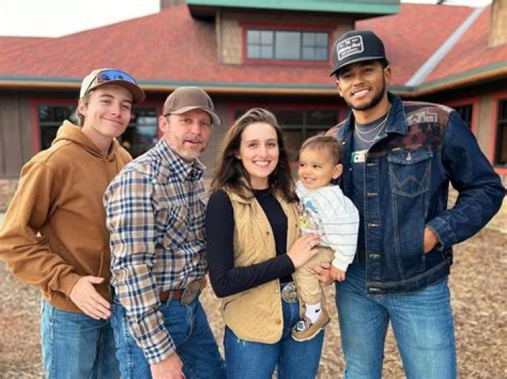 Brandon and his family