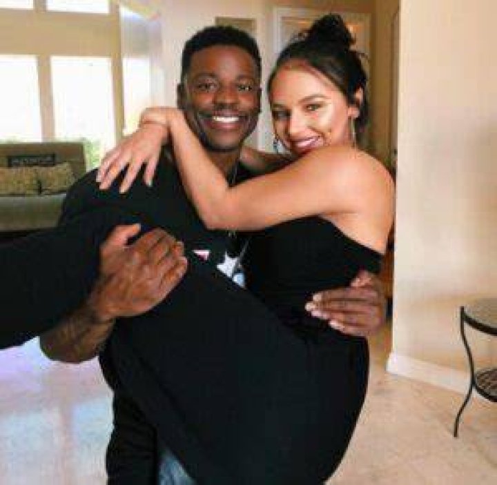 Breon Ansley with Dani Phelps
