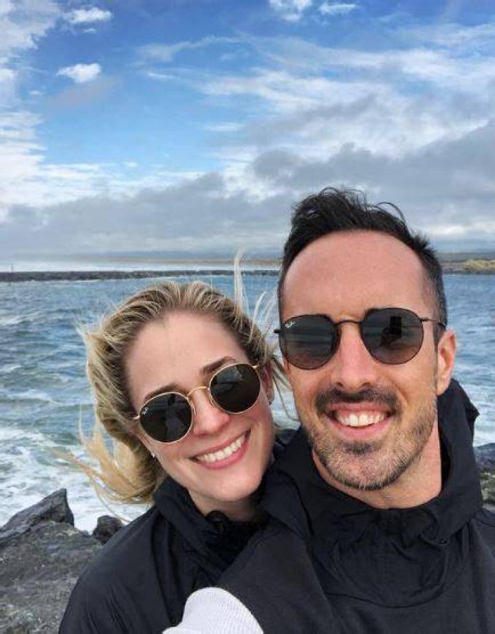 Brittany and her partner Dustin Keating