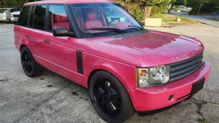 Cam'Ron's Iconic Pink Range Rover Sells For $16k