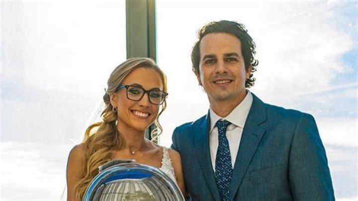 Cameron Friscia and his wife