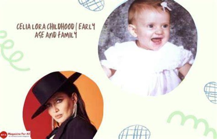 Celia Lora childhood picture