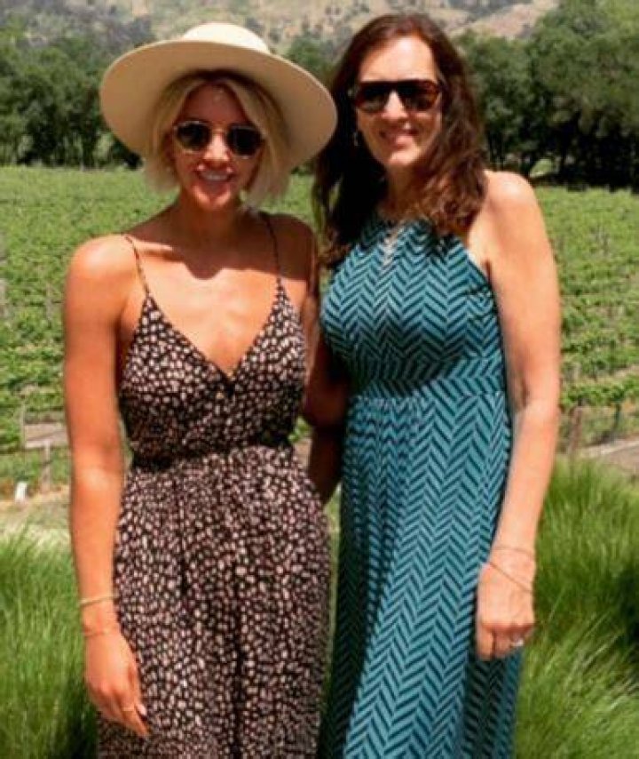 Charissa with her mother
