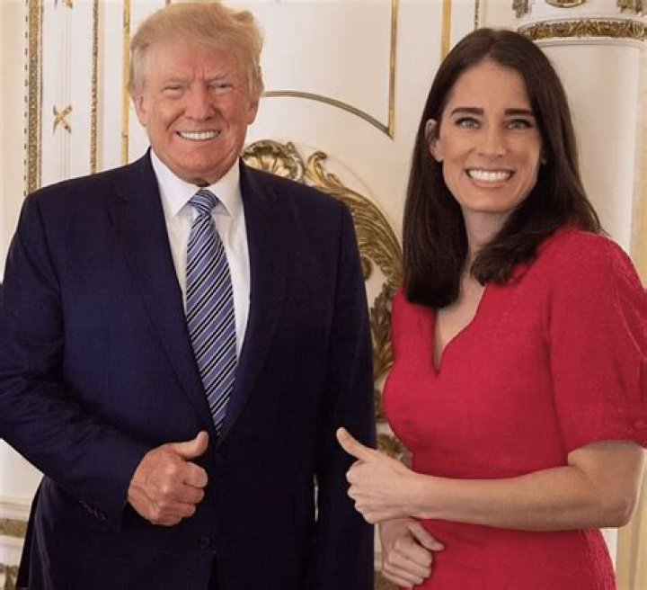 Christina Bobb and Trump