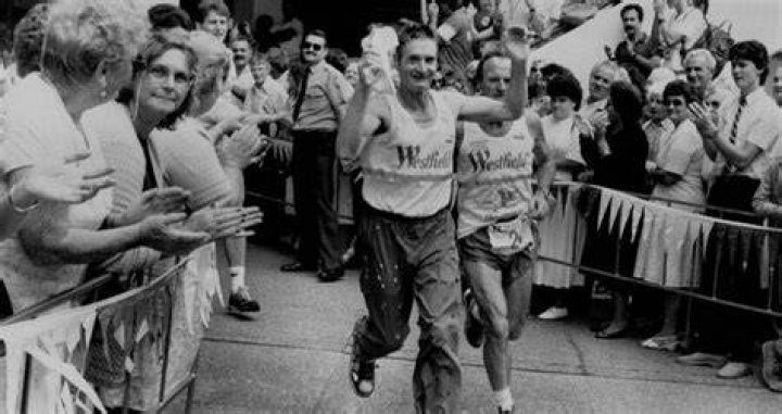 Cliff Young After The Race
