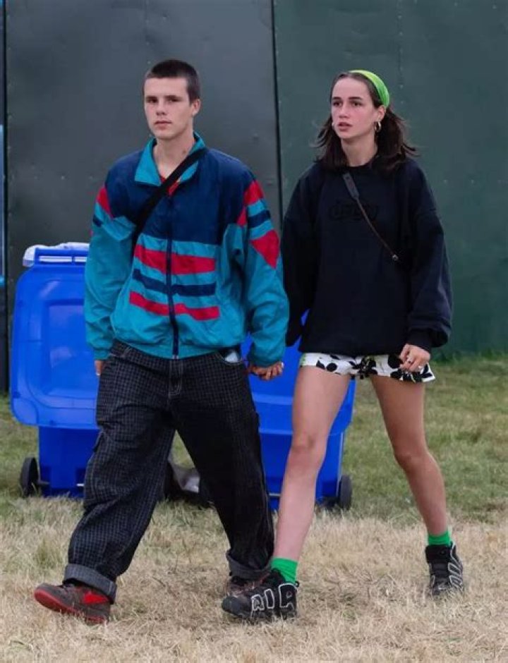 Cruz with his girlfriend Bliss Chapman