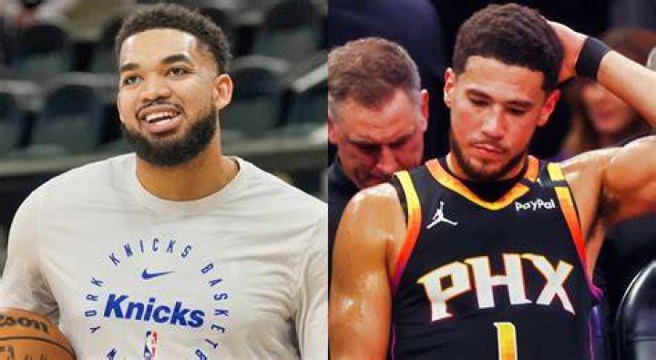 Devin Booker and Karl Anthony Towns