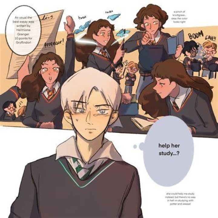 Did J.K. Rowling admit that Draco likes Hermione?