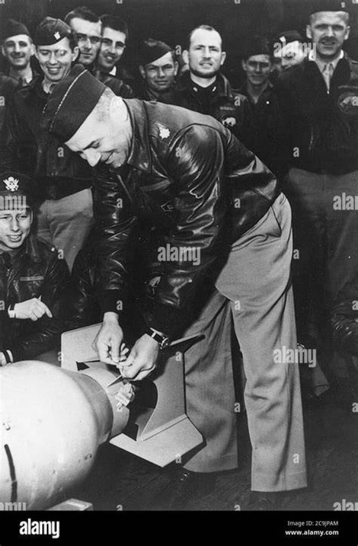Doolittle Medal On Bomb