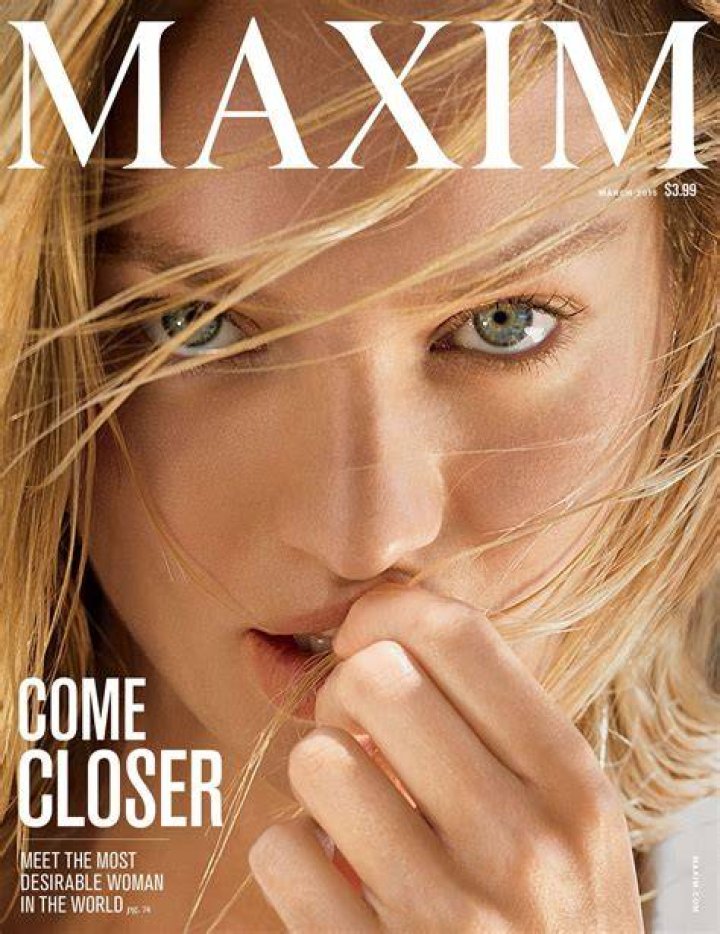 Elizabeth on Maxim cover page