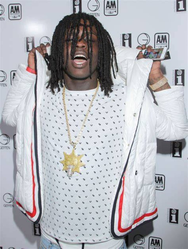 Frosty with rapper Chief Keef