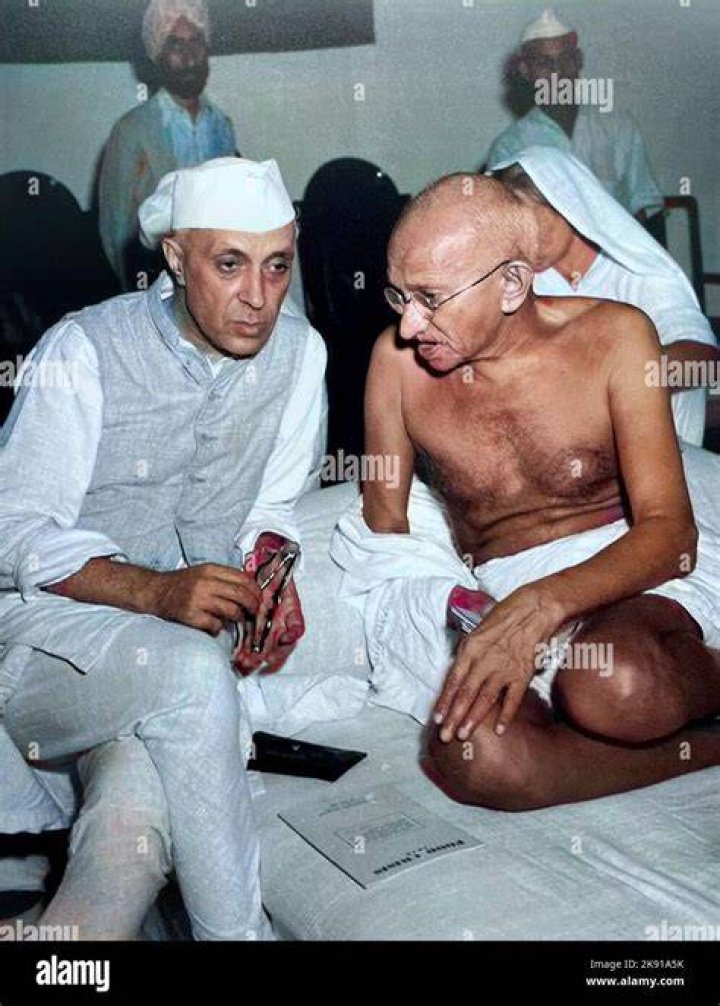 Gandhi Nehru MaxDesfor Acmenewspicturesinc