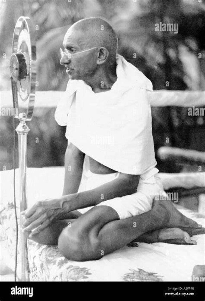 Gandhi Sitting