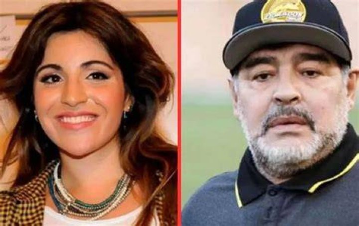 Giannina appeared in Diego Maradona's biopic film
