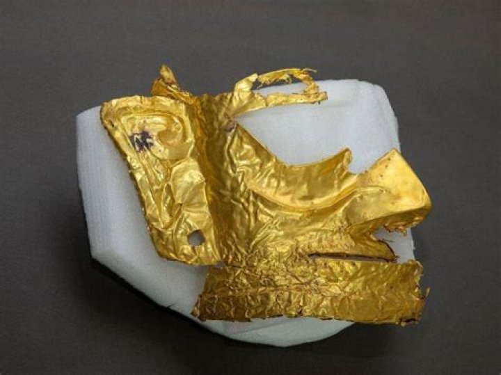Gold Mask Cleaned Up