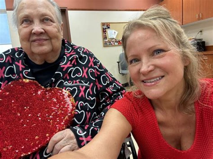 Heather Kovar with her grand mother