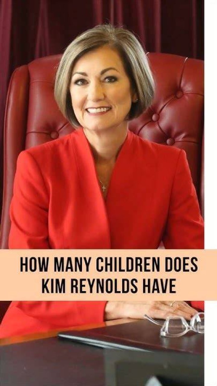 How many children does Governor Kim Reynolds have?