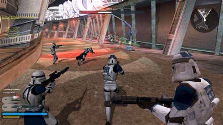 How many GB is Star Wars Battlefront 2 2005?