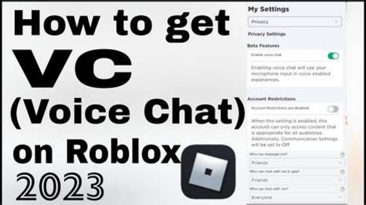 How old do you have to be to get VC in Roblox?