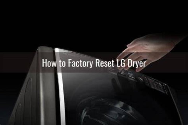 How to reset lg dryer