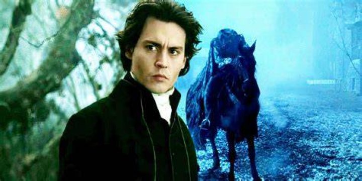 Ichabod Crane And Ghostly Figure