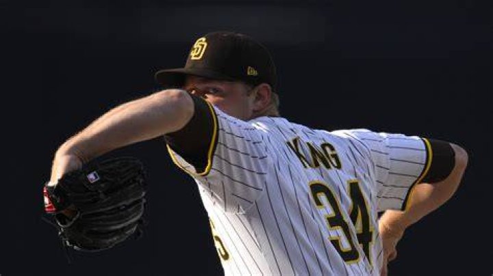 Is Michael King a reliever? Where did Michael King come from? What high school did Michael King go to?