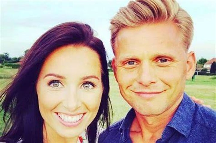 Jeff Brazier with his ex-wife