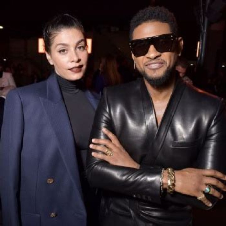 Jennifer Goicoechea with her husband Usher
