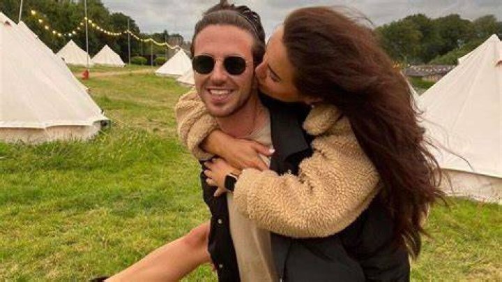 Jess with her boyfriend Jamie Campbell Bower