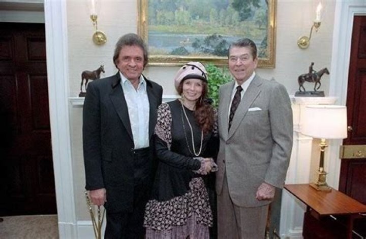 Johnny Cash Meets Ronald Reagan