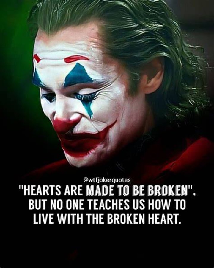 Joker Quotes Poster on sadness