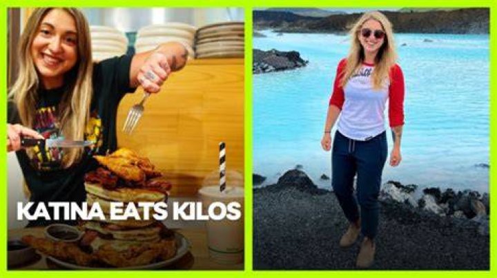 Katina Eats Kilos and her friends