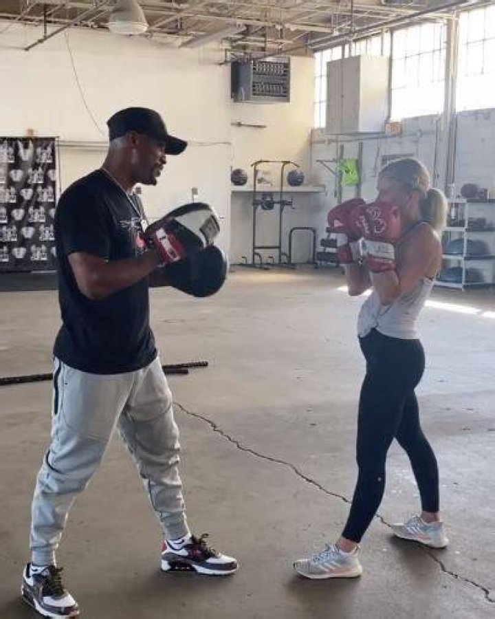 Kelly Hall learned boxing