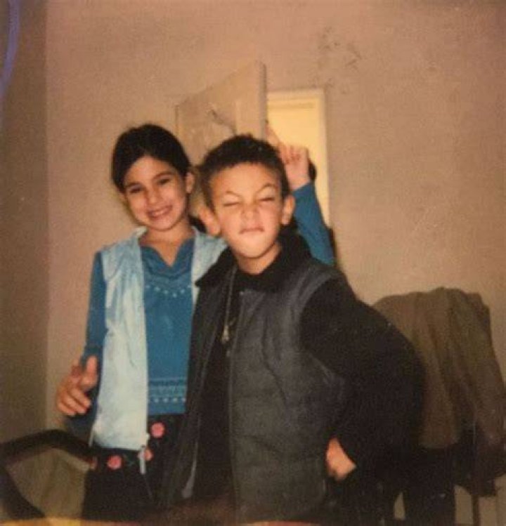 Lauren with her brother Joseph Perez