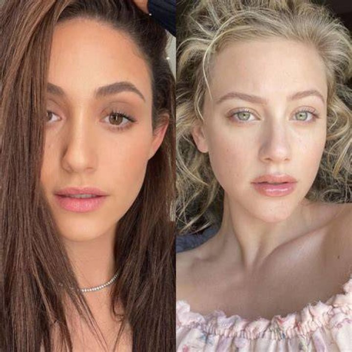 Lili Reinhart and Emmy Rossum Twitter Exchange