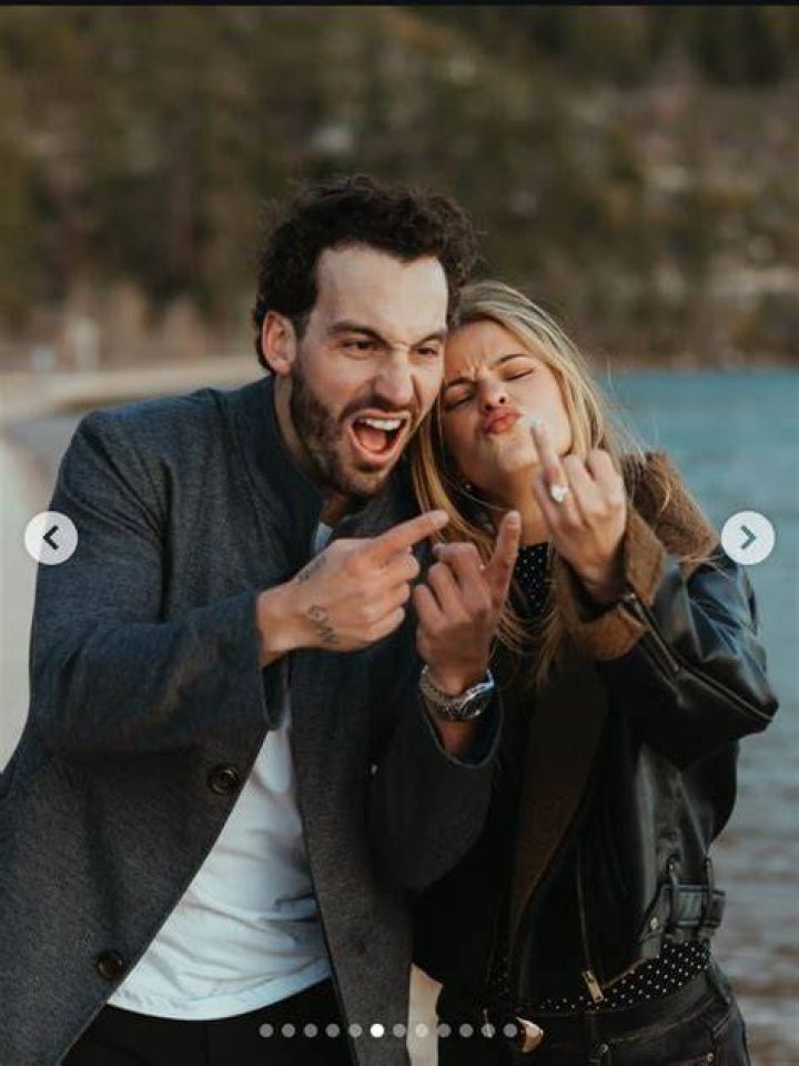 Liv Swearingen with her boyfriend Jacob McGrew