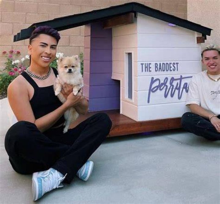 Louie Castro has a pet dog named Peaches
