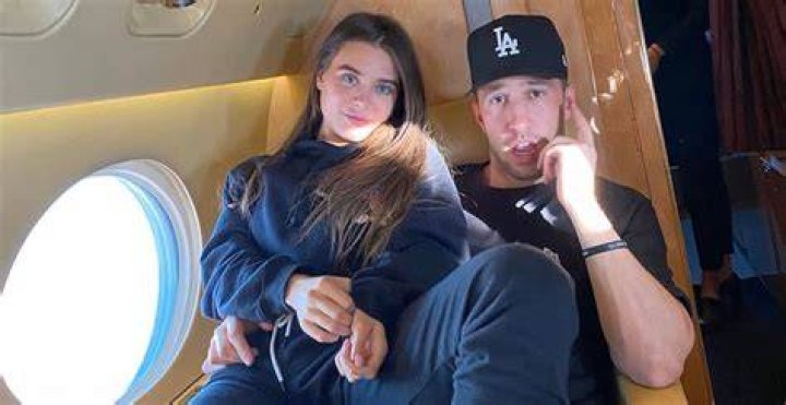 Majlak with his ex-partner Lana Rhoades and her son